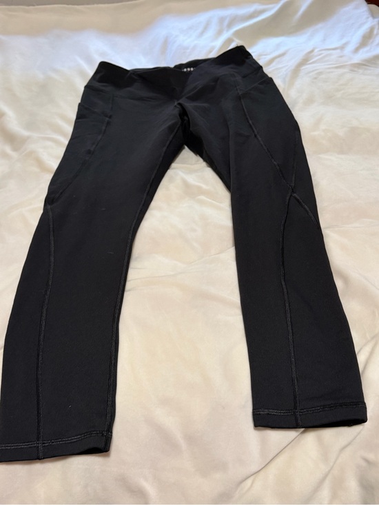 Ewedoos Pants - Ewedoos Black Fleece Lined Athletic Leggings - Classic Activewear Large